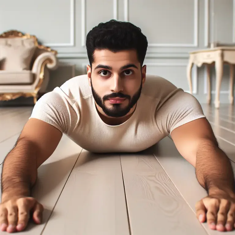 Visual representation of "prone" - Lying flat, face downwards.