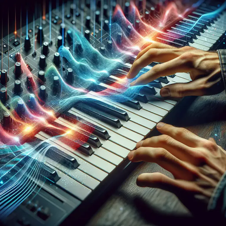 Visual representation of "polyphonic" - In computing, having the capacity to produce or handle more than one sound or voice at the same time.
