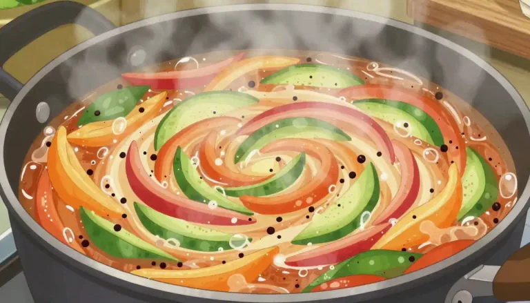 Visual representation of "commingle" - To mix or blend together different elements or things