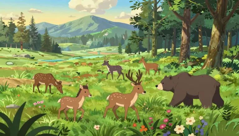Visual representation of "miocene" - The Miocene is a geological epoch that lasted from about 23 to 5 million years ago, during which many modern species of plants and animals began to appear.