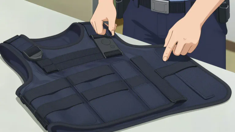 Visual representation of "kevlar" - Kevlar is a strong, synthetic material used to make bulletproof vests and other protective clothing and gear.