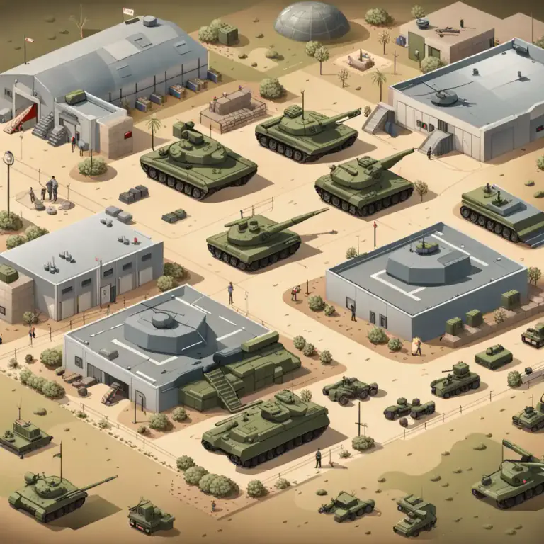 Visual representation of "defence" - Methods or systems used by a country to protect itself from attack