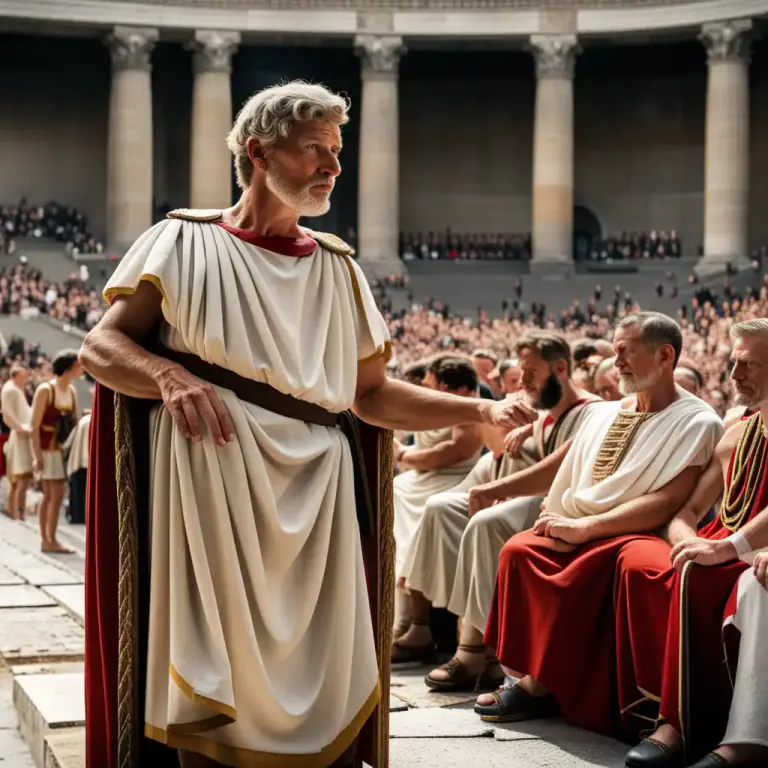 Visual representation of "censor" - An official in ancient Rome responsible for public morality.