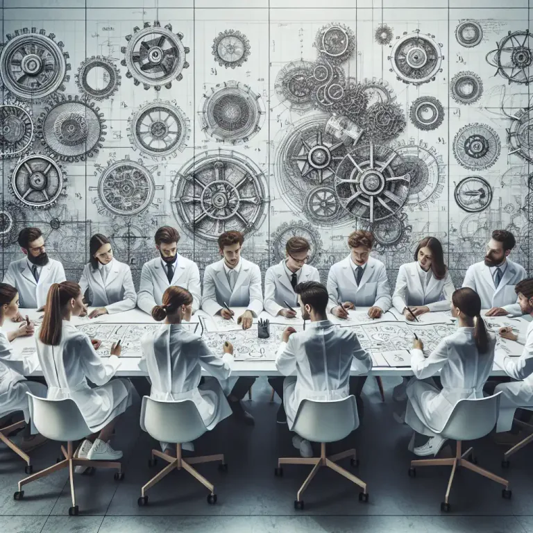 Visual representation of "technocracy" - Leadership or rule by technical experts.