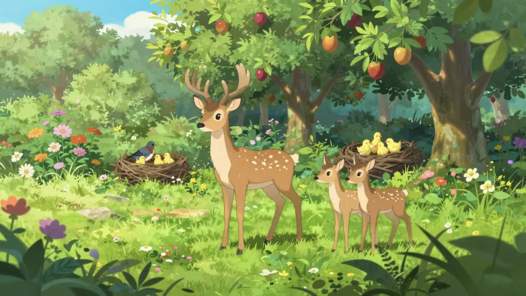 Visual representation of "fertile" - Able to produce a lot of children, animals, or plants.