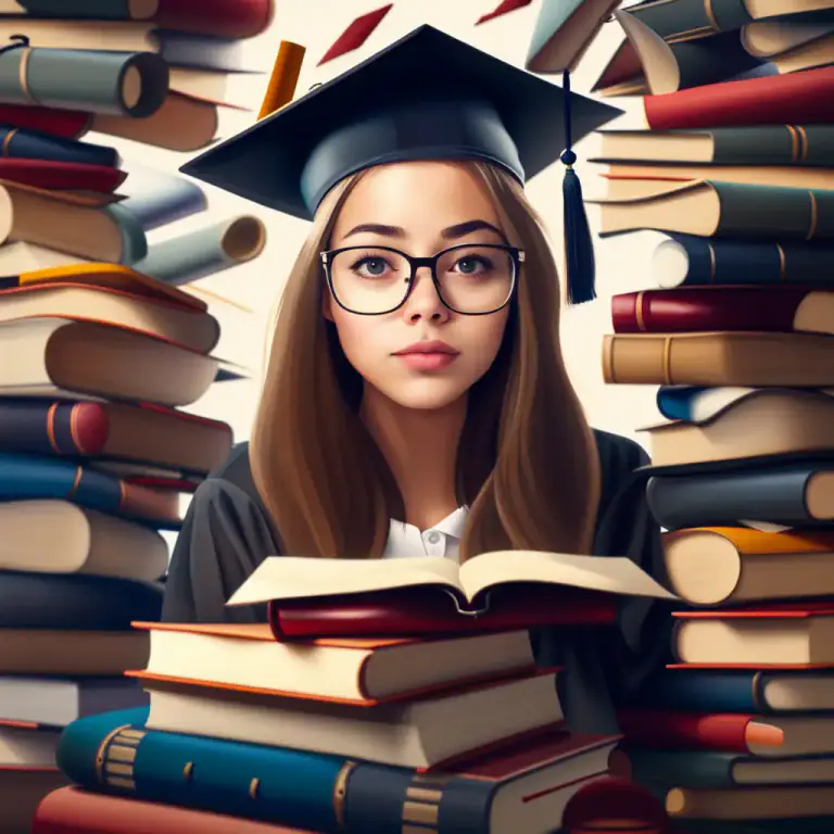 Visual representation of "achiever" - A person who is eager to achieve or get educational success.