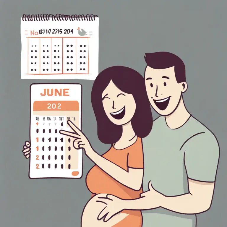 Visual representation of "the patter of tiny feet" - Expecting a baby or to have children