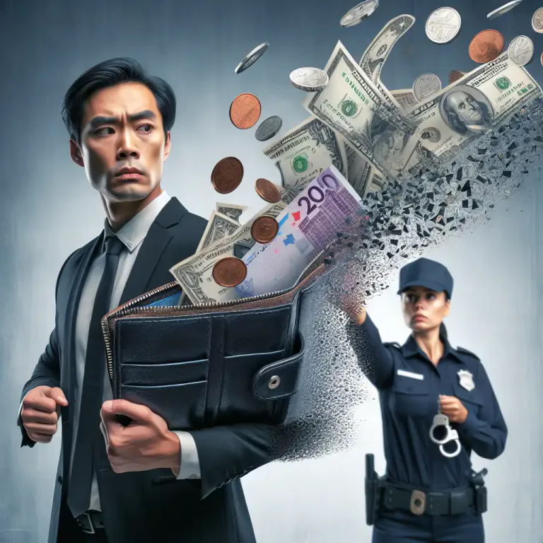 Visual representation of "evasion" - The act of not paying taxes that you are required to pay