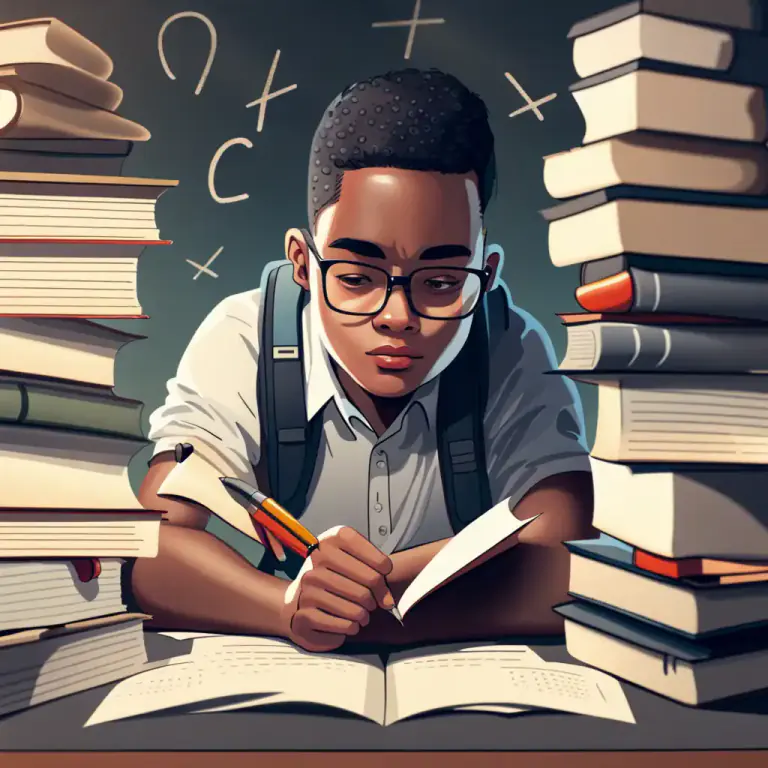 Visual representation of "make the grade" - To reach a required standard in a test