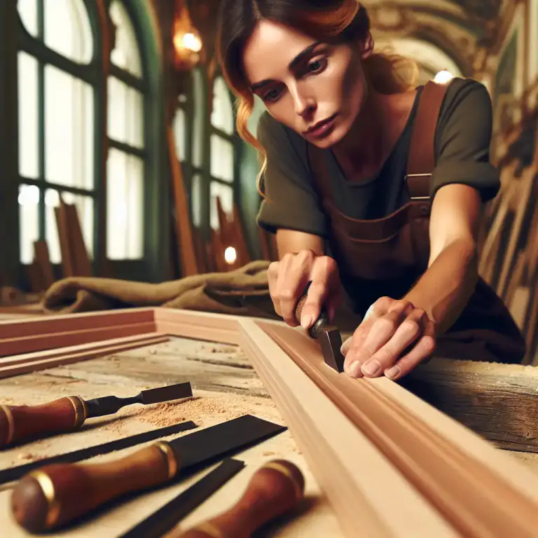 Visual representation of "rebate" - A groove, or a notch made in wood by cutting out a narrow strip.