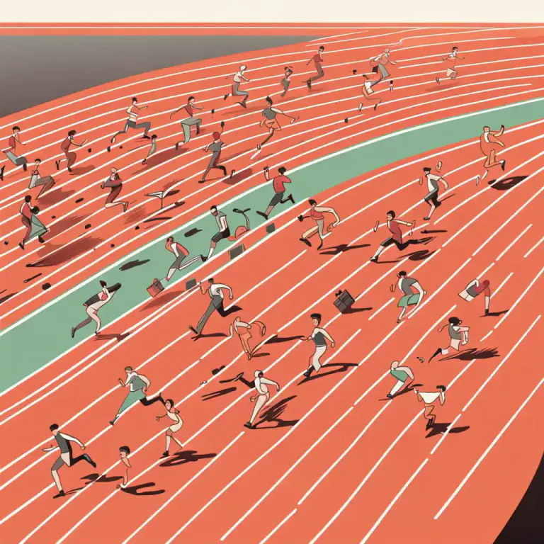 Visual representation of "next/second to last" - The one just before the last in a series.