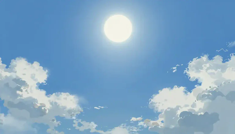 Visual representation of "zenith" - The highest point reached by a celestial or other object