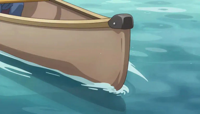 Visual representation of "skeg" - A vertical or horizontal fin-like projection on a boat that stabilizes and aids in steering.