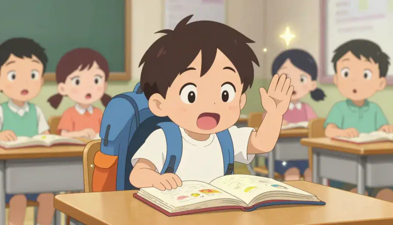 Visual representation of "precocious" - Developing certain abilities or interests at a younger age than is usual.