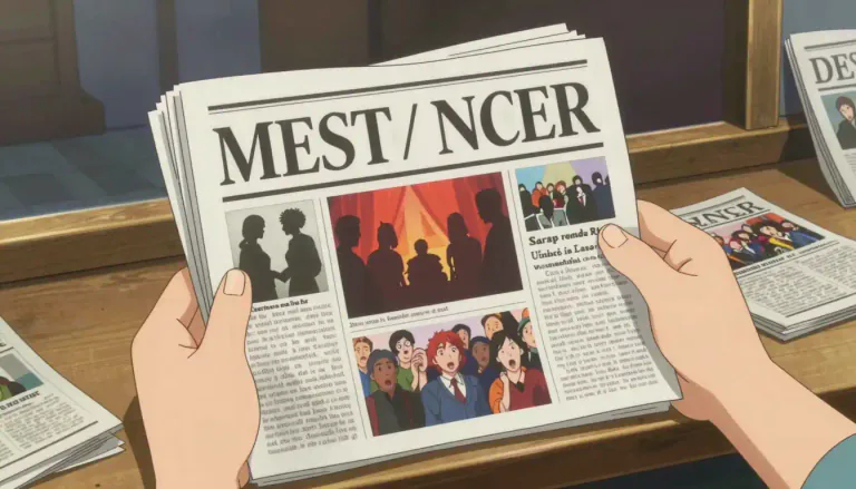 Visual representation of "tabloid" - A small sized newspaper focusing on sensational news