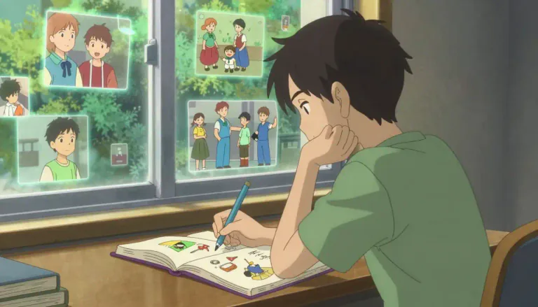 Visual representation of "autobiography" - A book someone writes about their own life.