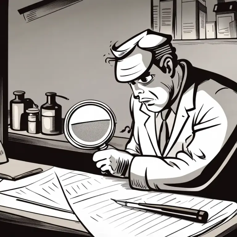 Visual representation of "check in" - To investigate, look into, or examine