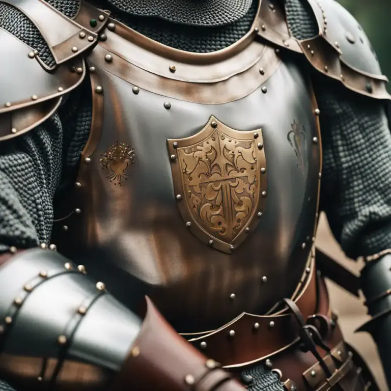 Visual representation of "pectoral" - A piece of armor covering the chest
