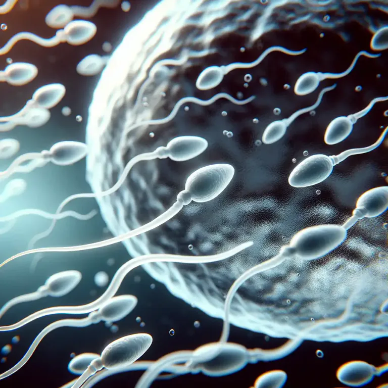Visual representation of "seminal" - Related to semen (the male reproductive fluid)