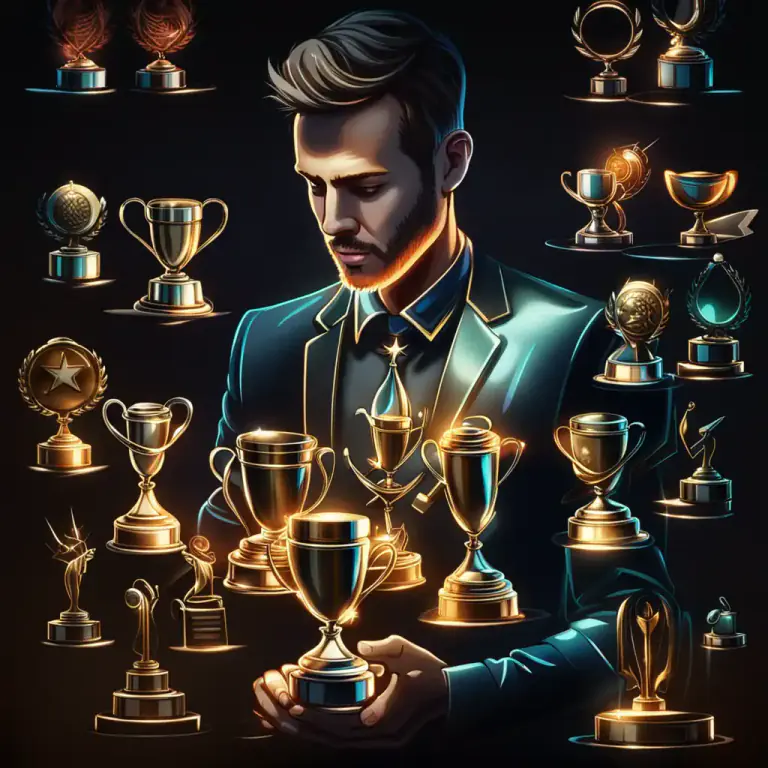 Visual representation of "gild" - To make something appear more attractive or valuable than it really is.