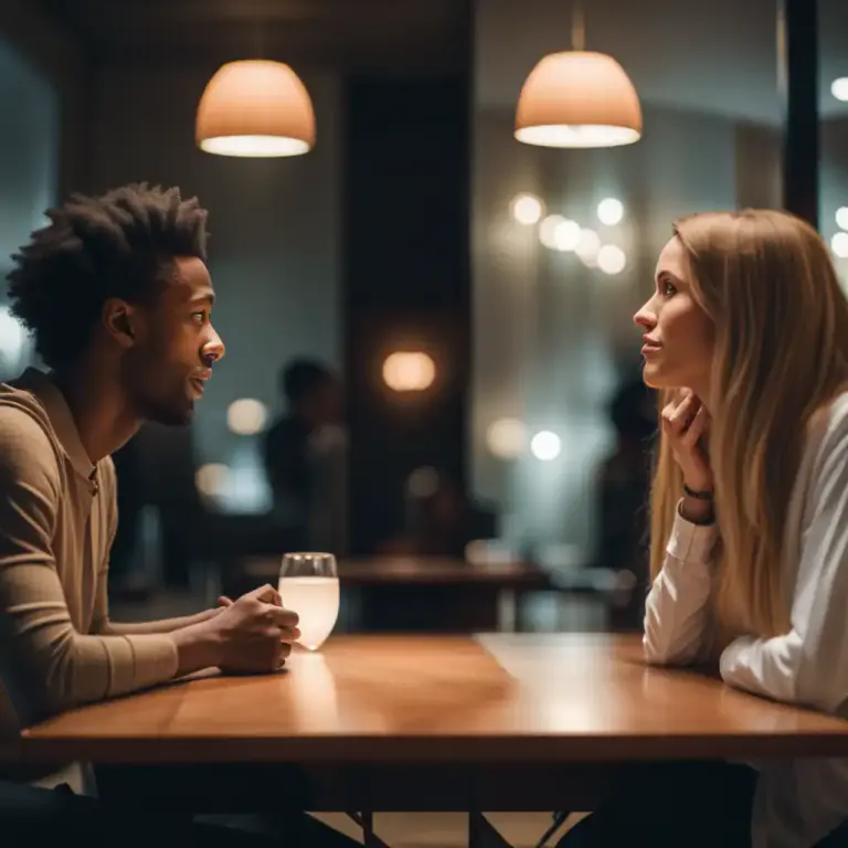 Visual representation of "cut in" - To interrupt someone or something