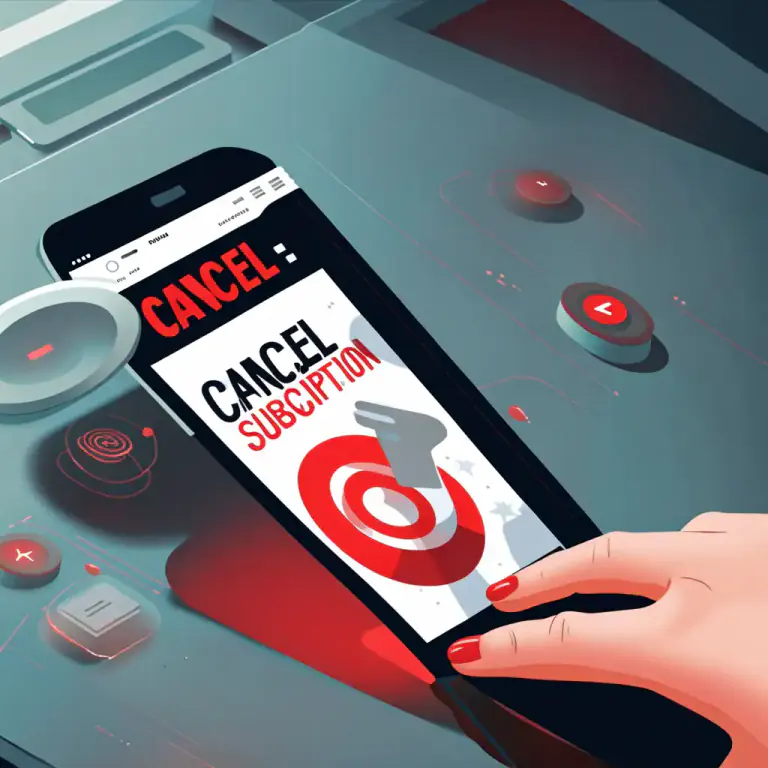 Visual representation of "cancel" - To remove or delete something