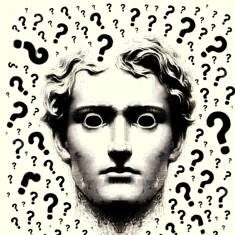 Visual representation of "vacuity" - lack of intelligence, dullness or empty-mindedness