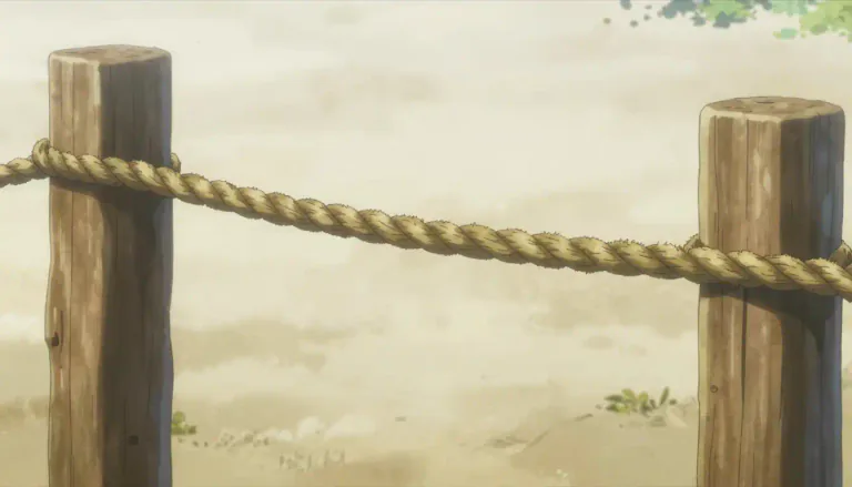 Visual representation of "tension" - The state of being stretched tight.