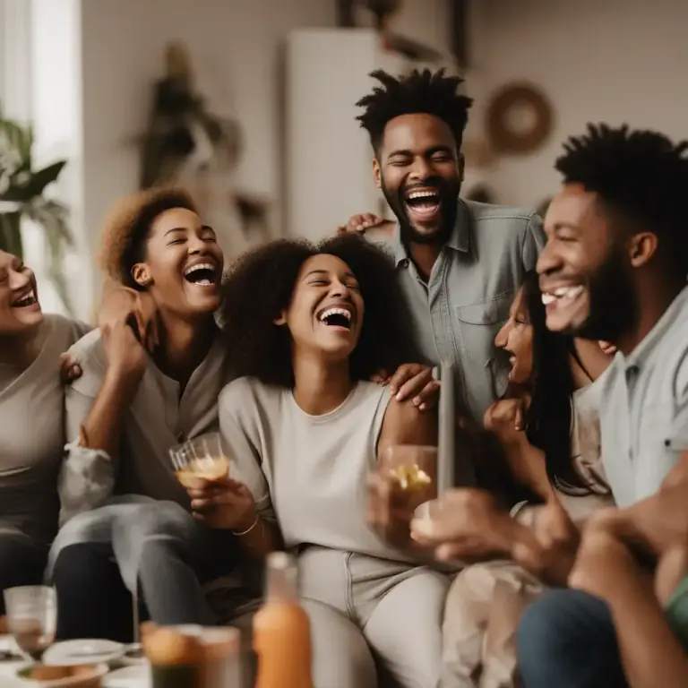 Visual representation of "at home" - Feeling comfortable and relaxed