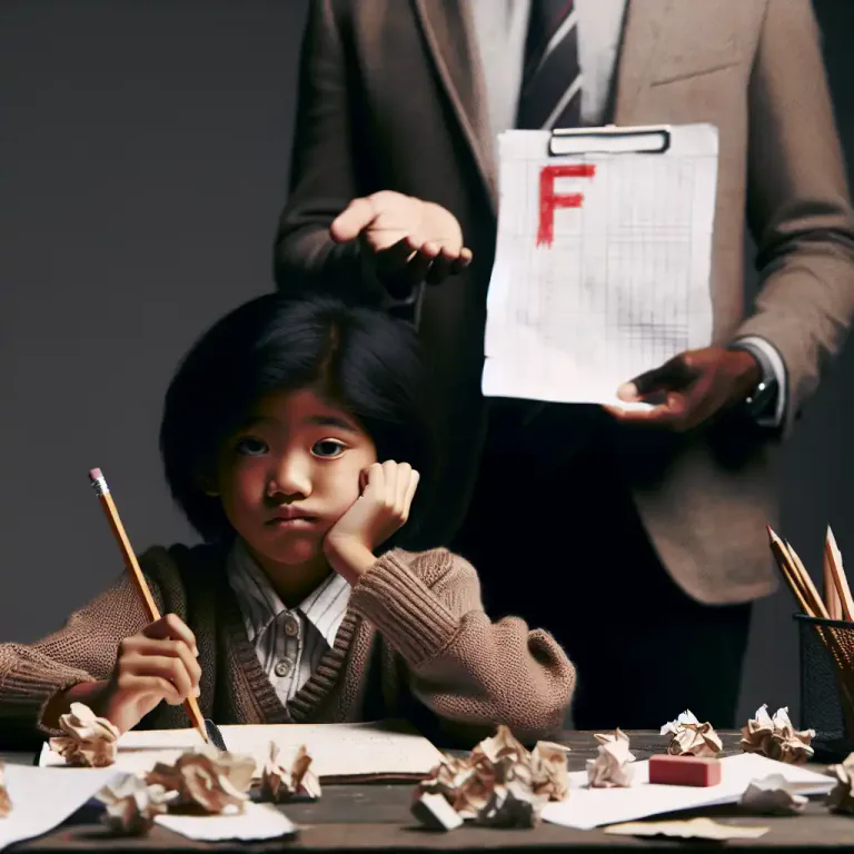 Visual representation of "scamp" - To do work or a task in a careless or shoddy manner.