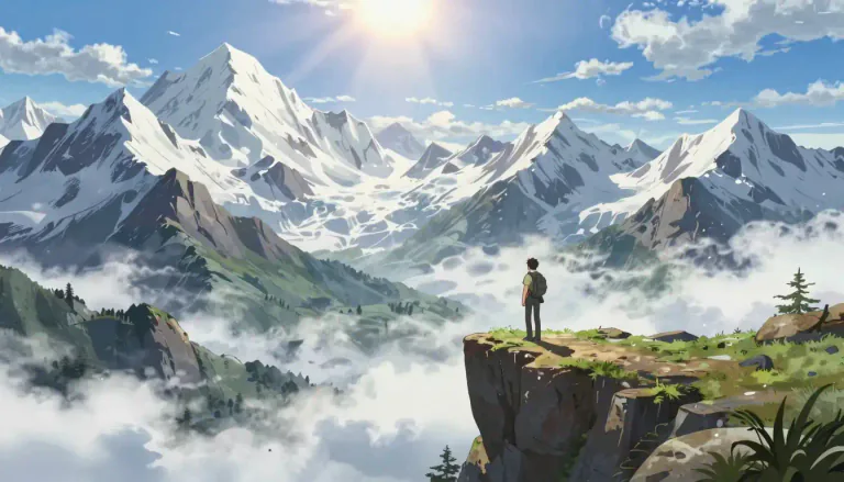 Visual representation of "grandeur" - The quality of being impressive or awesome.