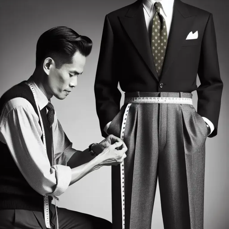 Visual representation of "inseam" - The measurement of the length from your private area to the bottom of your leg.