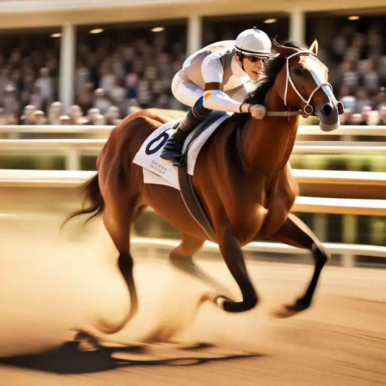Visual representation of "mucker" - A horse that competes in races