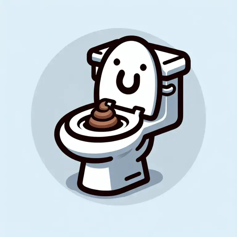 Visual representation of "dejection" - Bodily waste material, especially feces