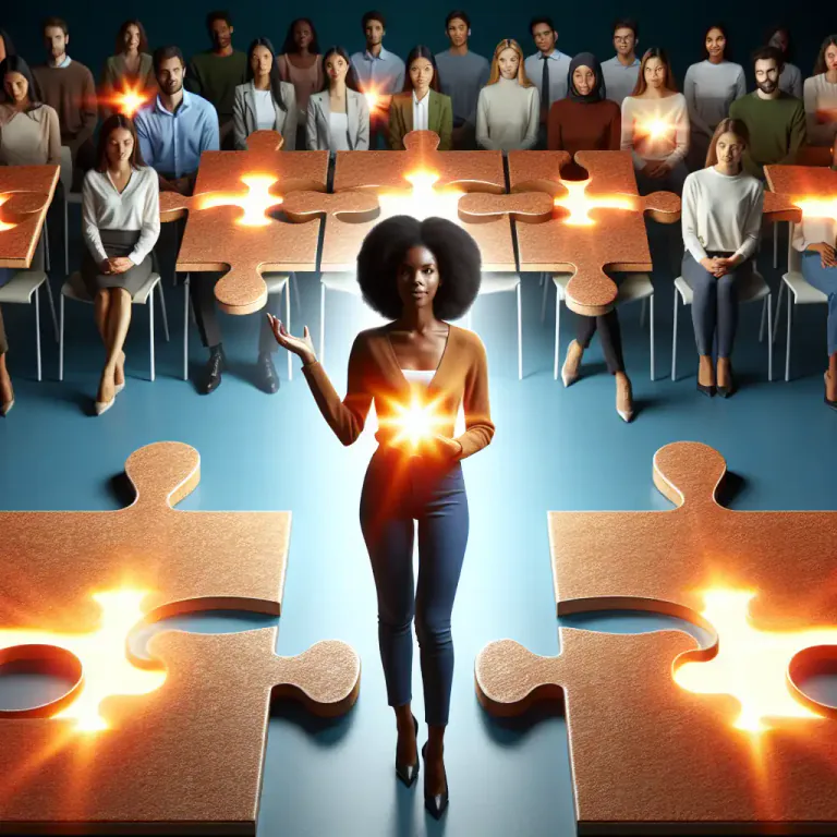 Visual representation of "cohesive" - Well combined that it forms a united whole.