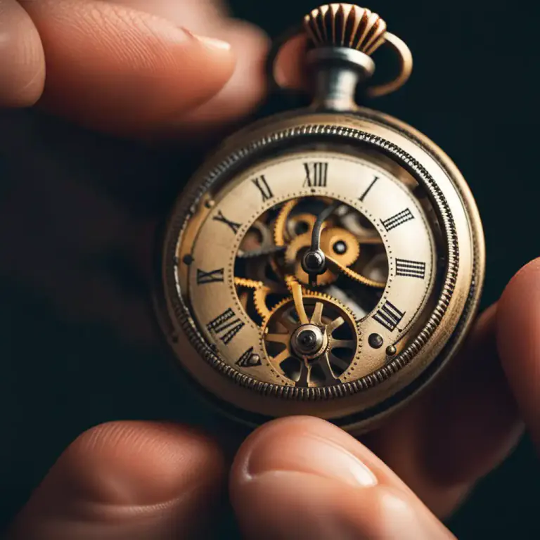 Visual representation of "wound" - A verb in past tense and past participle form, which also represents a manner of dealing with a clockwork mechanism