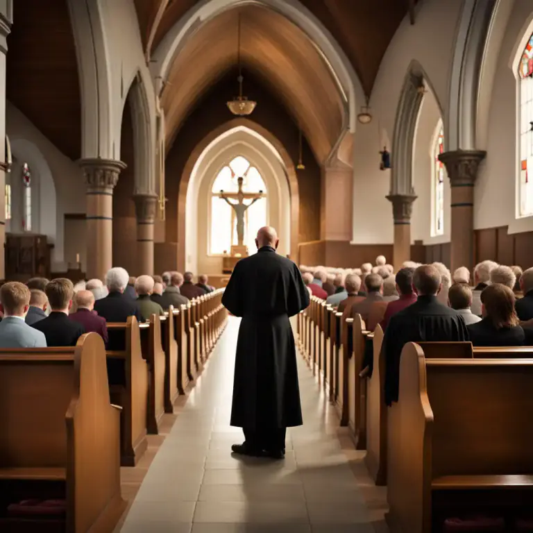 Visual representation of "petition" - A request made to God in a religious service