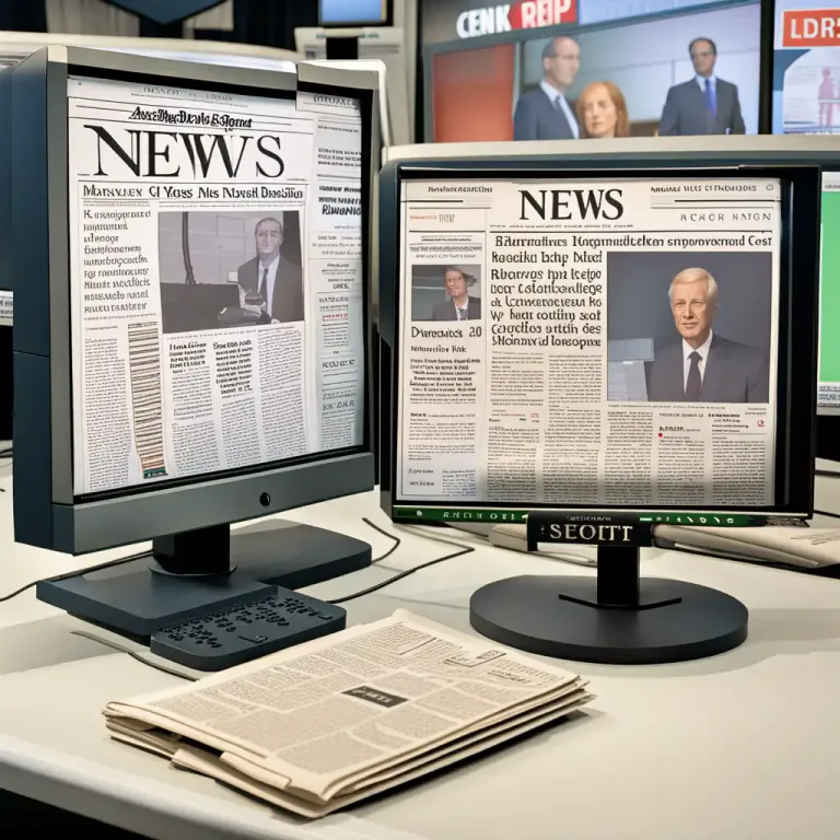 Visual representation of "media" - The main means of mass communication (broadcasting, publishing, and the Internet) regarded collectively.