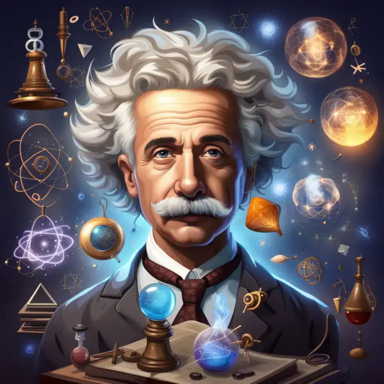 Visual representation of "genie" - A person who has amazing skills or qualities, especially a very intelligent person