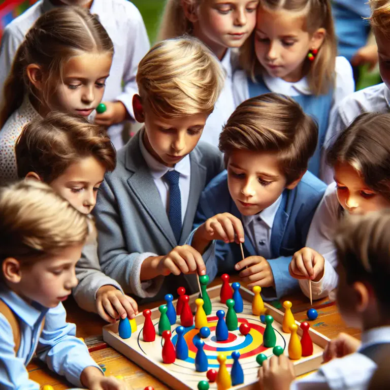Visual representation of "pushpin" - A game played by children where they push pins into a board and try to hit a target.
