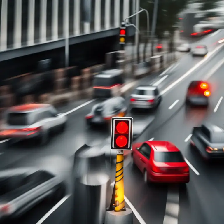 Visual representation of "come to a full stop" - To stop completely or suddenly