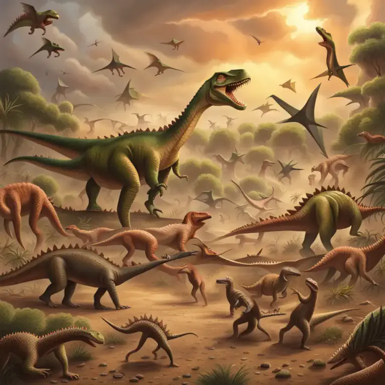 Visual representation of "cretaceous" - The final period of the Mesozoic era that came before the Tertiary period