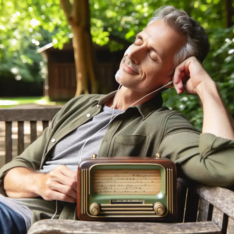Visual representation of "transistor" - A type of small, portable radio that is powered by batteries.