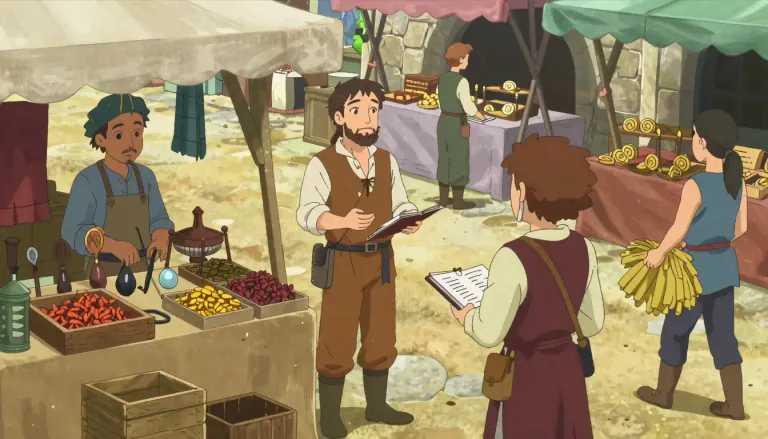 Visual representation of "mercantile" - Related to trade or business.