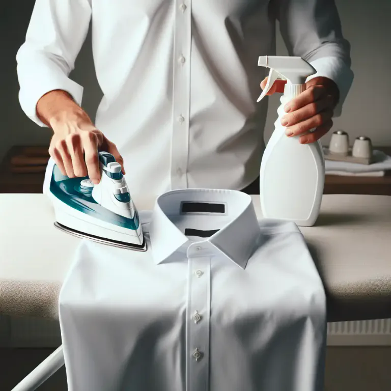 Visual representation of "starch" - A substance used to make clothes stiff