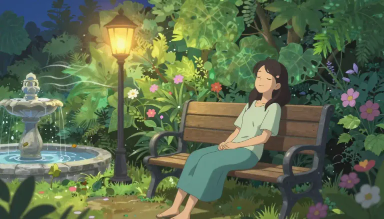 Visual representation of "restful" - Providing relaxation or calmness