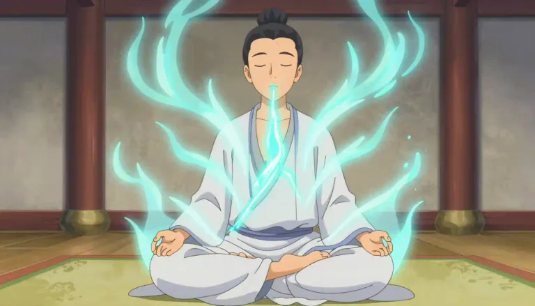 Visual representation of "prana" - In Hinduism and Indian medicine, prana is the life force or vital energy.