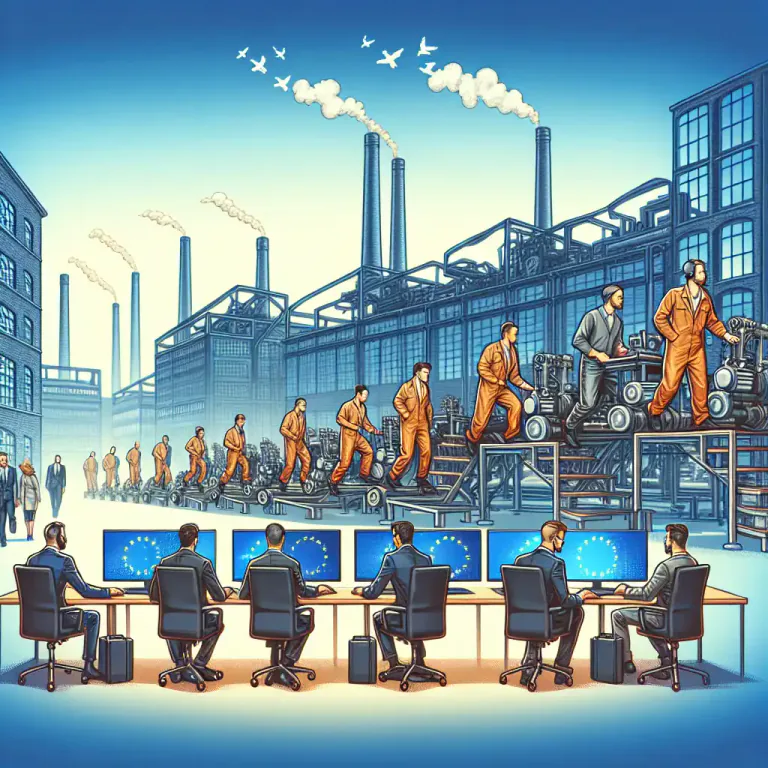 Visual representation of "closure" - The process of an economy adjusting to change, especially in relation to shifts in labour markets and sectors