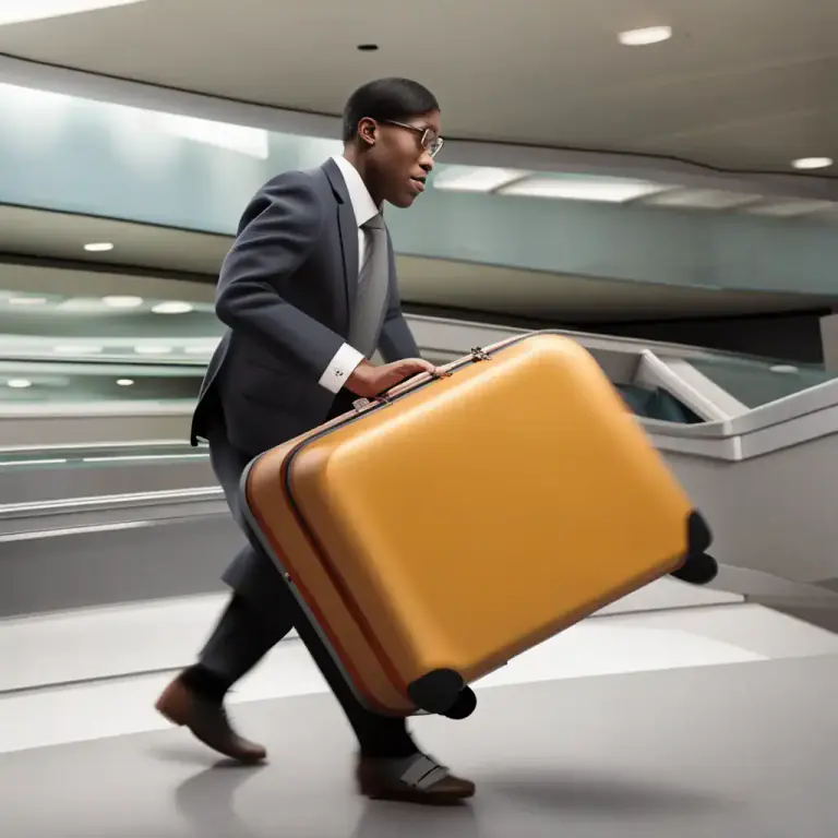 Visual representation of "drag by" - To pull something or someone along with difficulty