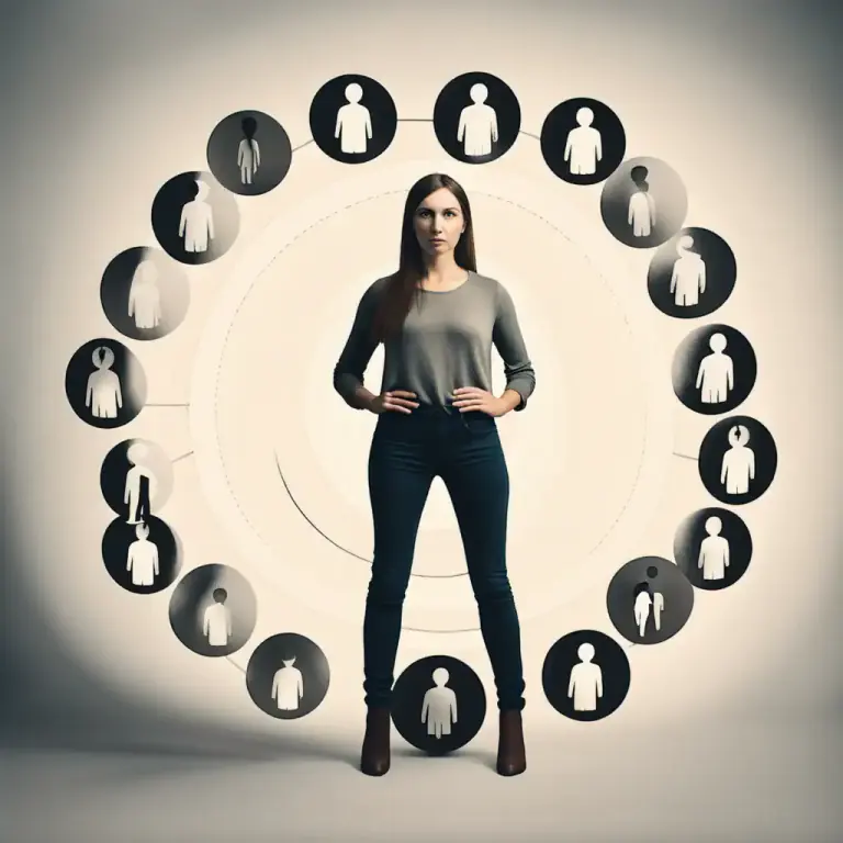Visual representation of "distance" - To make oneself far away or apart.